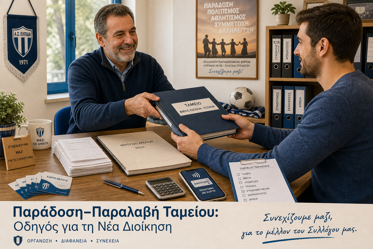 Παράδοση Παραλαβή Ταμείου: Οδηγός Νέας Διοίκησης